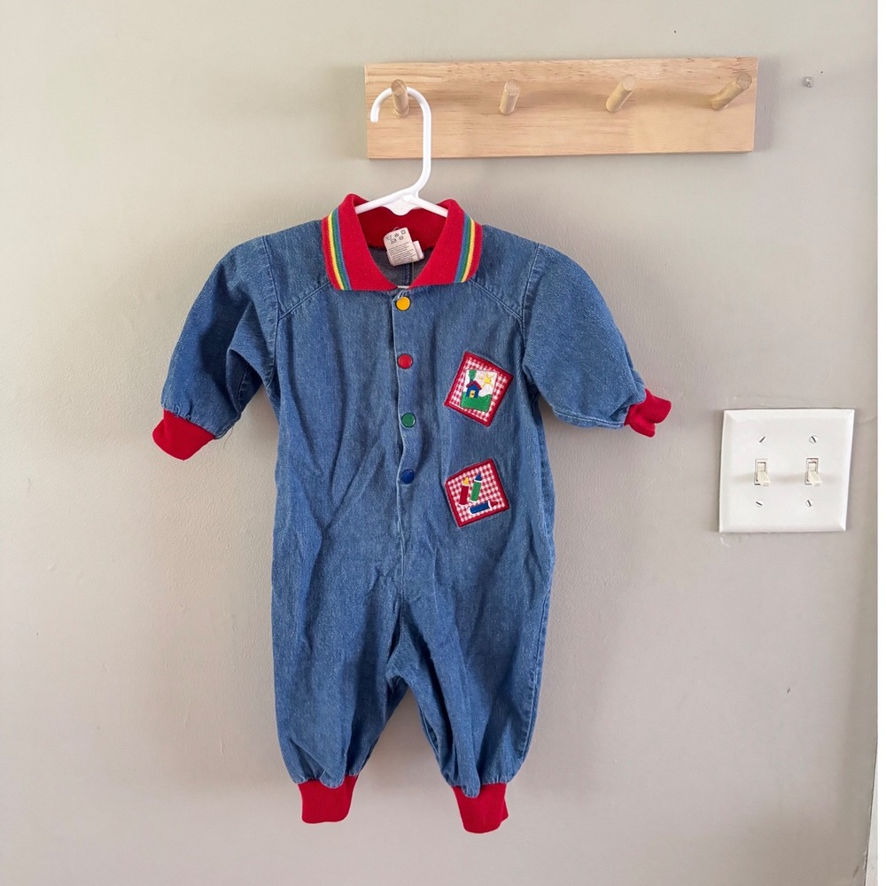 3/6M buster brown jumpsuit